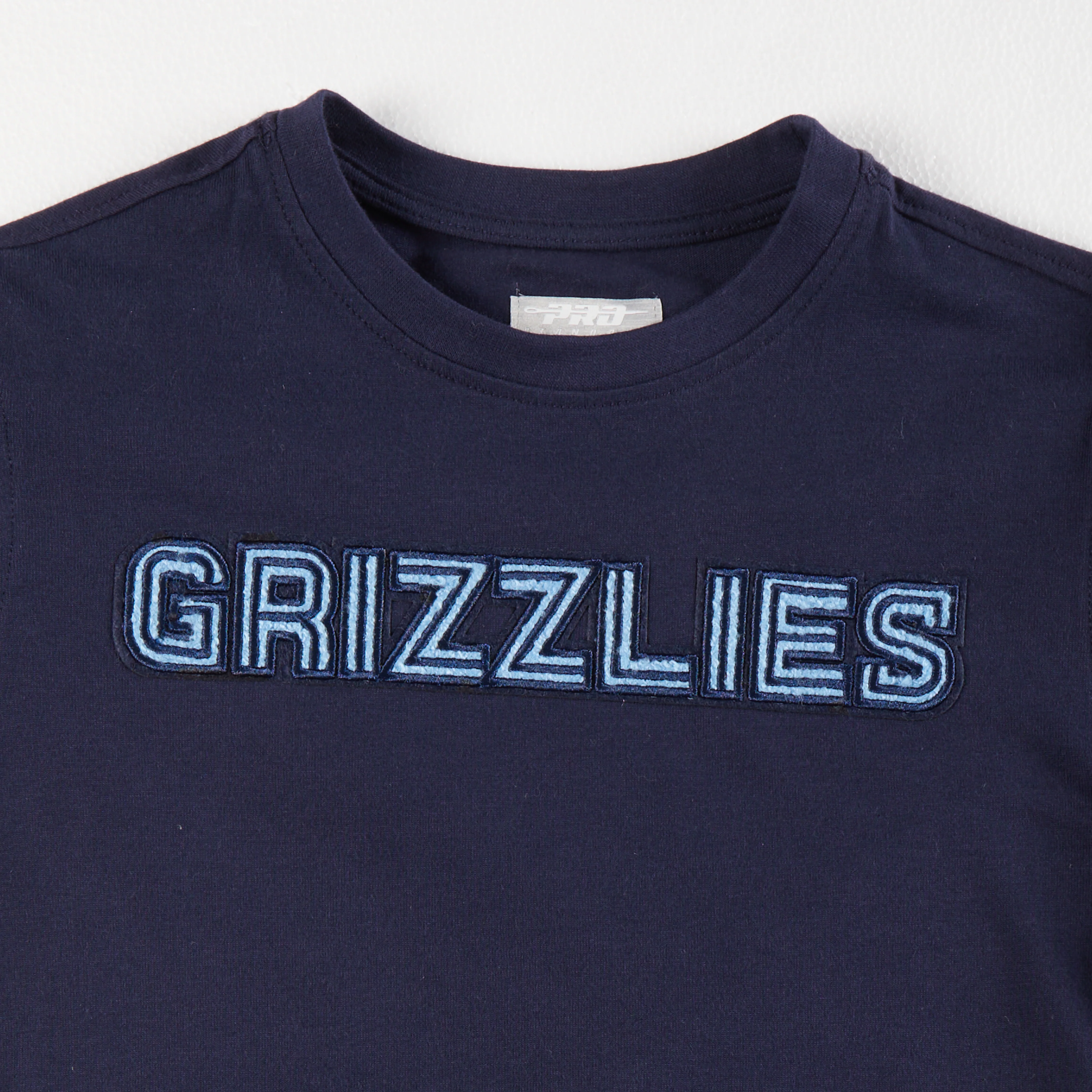 NBA MEMPHIS GRIZZLIES CLASSIC LITTLE BOYS SHORT SLEEVE TEE (MIDNIGHT NAVY) - Image 3