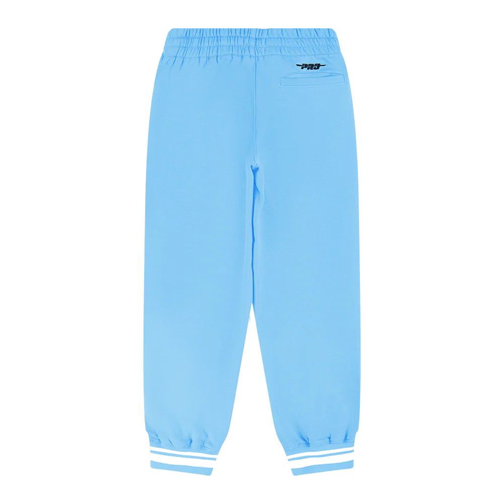 NBA MEMPHIS GRIZZLIES RETRO CLASSIC LITTLE BOYS RIB FLEECE SWEATPANT (UNIVERSITY BLUE) - Image 5