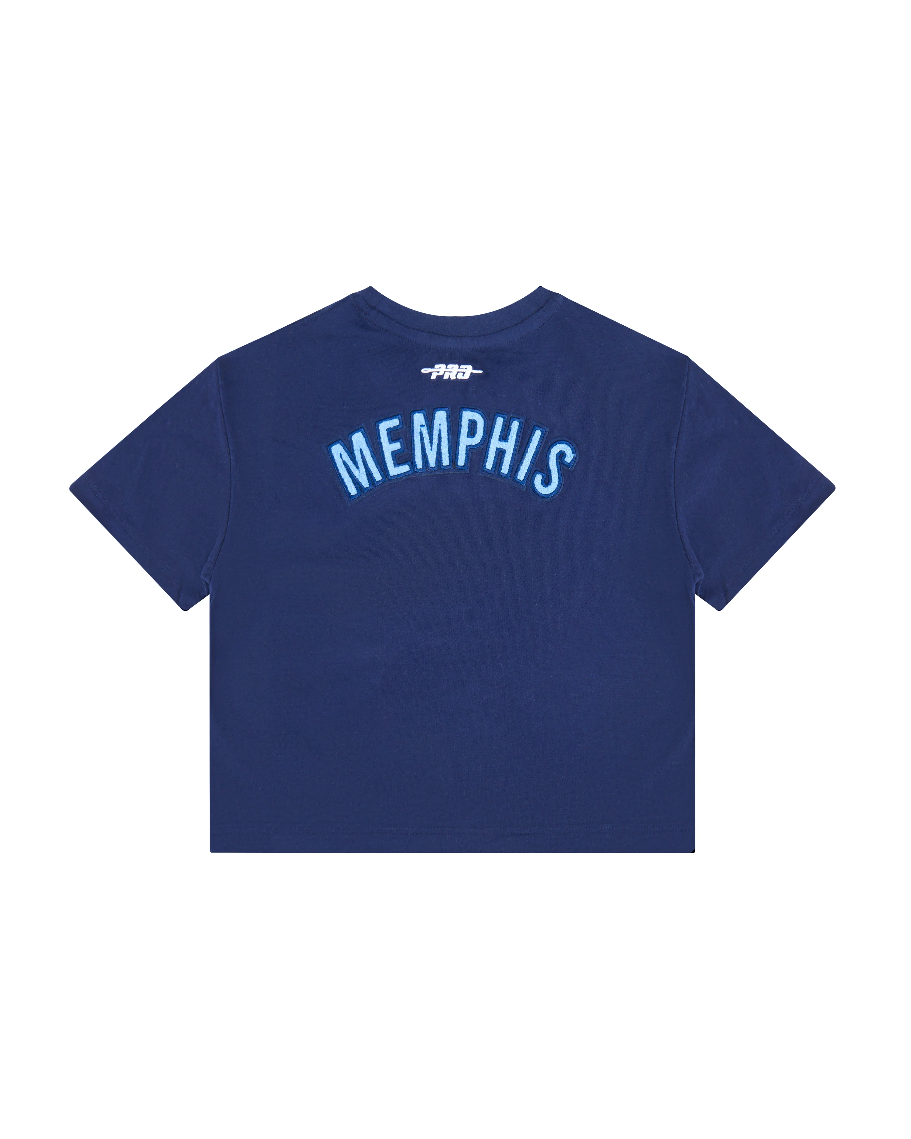 NBA MEMPHIS GRIZZLIES CLASSIC LITTLE GIRLS SHORT SLEEVE BOXY TEE (MIDNIGHT NAVY) - Image 4