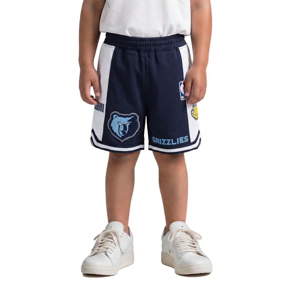 NBA MEMPHIS GRIZZLIES CLASSIC TODDLER BOYS FLEECE 2.0 SHORT (MIDNIGHT NAVY)