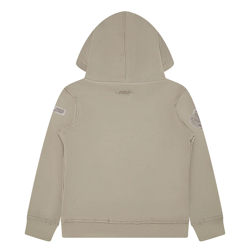 NBA MEMPHIS GRIZZLIES NEUTRAL TODDLER BOYS FLEECE PULLOVER HOODIE (TAUPE) - Image 4