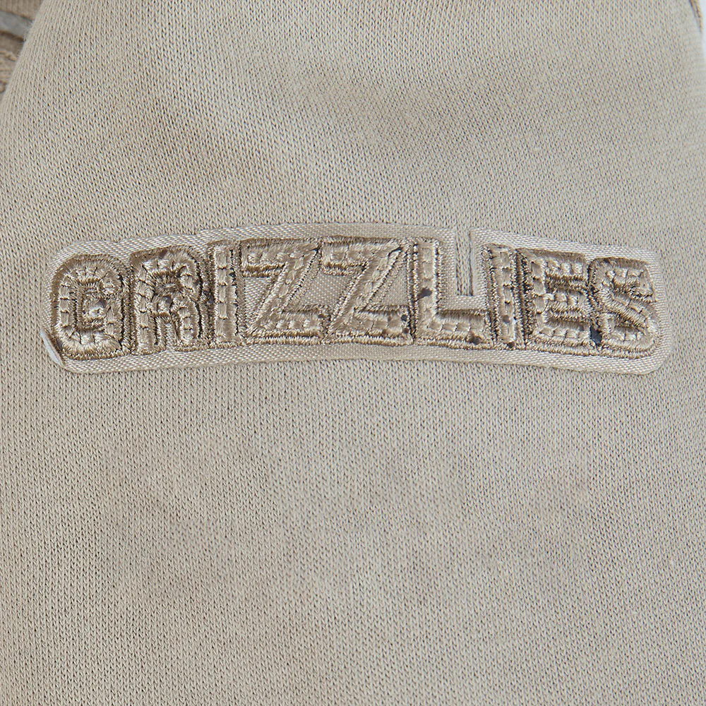 NBA MEMPHIS GRIZZLIES NEUTRAL TODDLER BOYS FLEECE PULLOVER HOODIE (TAUPE) - Image 6