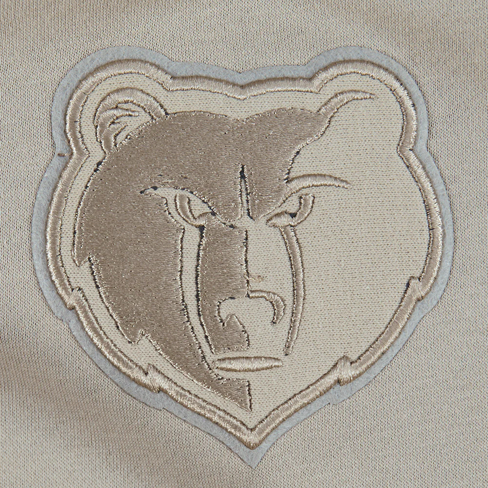 NBA MEMPHIS GRIZZLIES NEUTRAL TODDLER BOYS FLEECE PULLOVER HOODIE (TAUPE) - Image 9