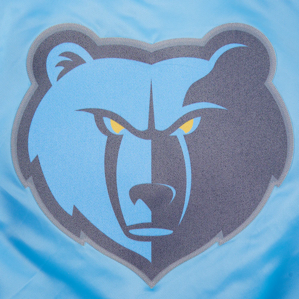 NBA MEMPHIS GRIZZLIES CLASSIC TODDLER BOYS SATIN JACKET (UNIVERSITY BLUE) - Image 9