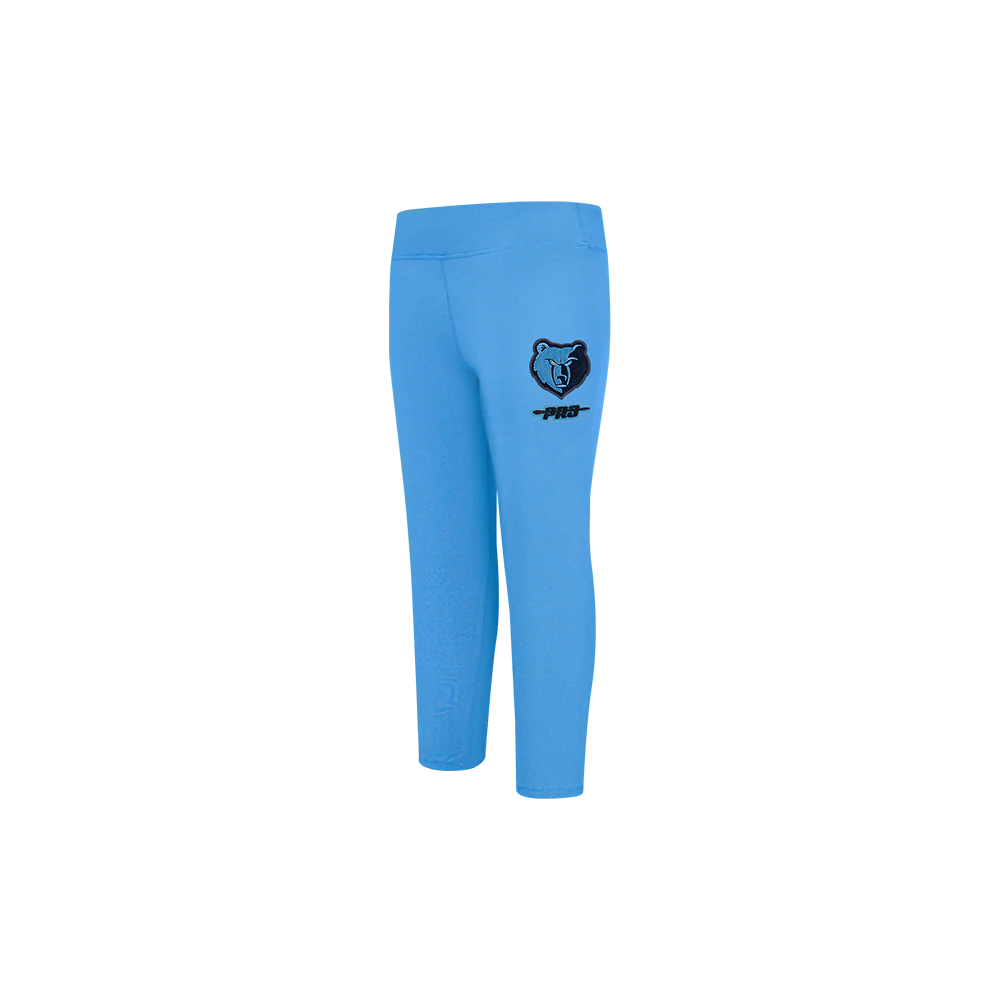 NBA MEMPHIS GRIZZLIES RETRO CLASSIC TODDLER GIRLS LEGGING (UNIVERSITY BLUE)