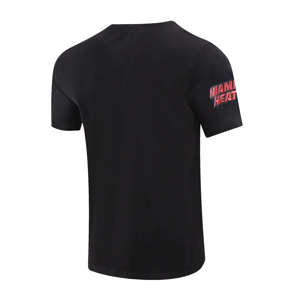 NBA MIAMI HEAT MASHUP MEN'S TEE (BLACK) - Image 3