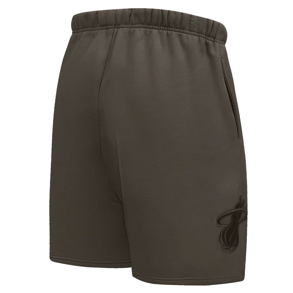 NBA MIAMI HEAT NEUTRAL MEN'S SHORT (DARK TAUPE) - Image 3