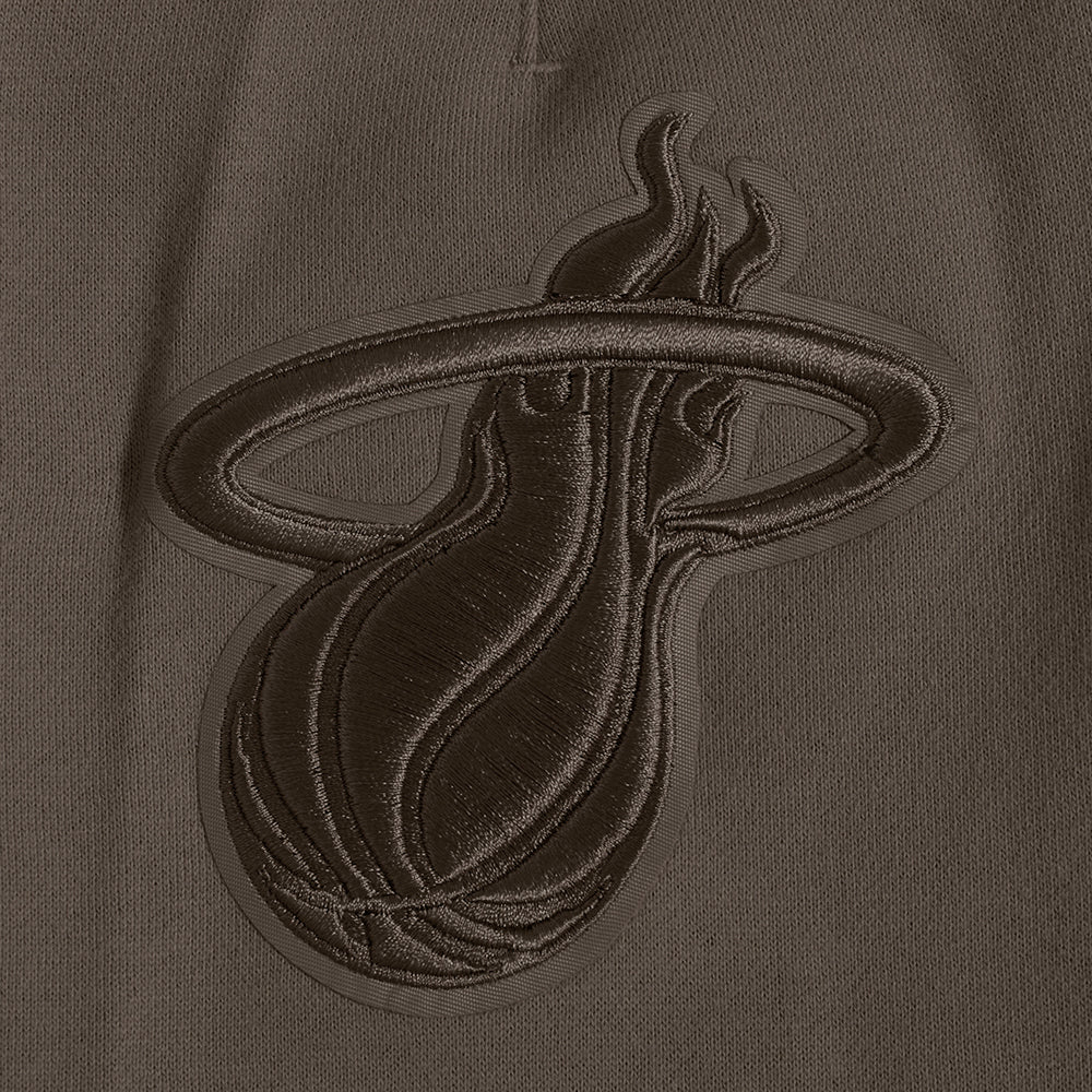 NBA MIAMI HEAT NEUTRAL MEN'S SHORT (DARK TAUPE) - Image 6
