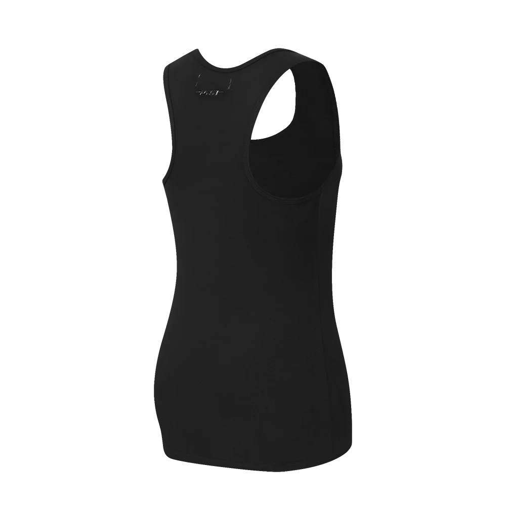 NBA MIAMI HEAT CLASSIC WOMEN'S RACERBACK (BLACK) - Image 4