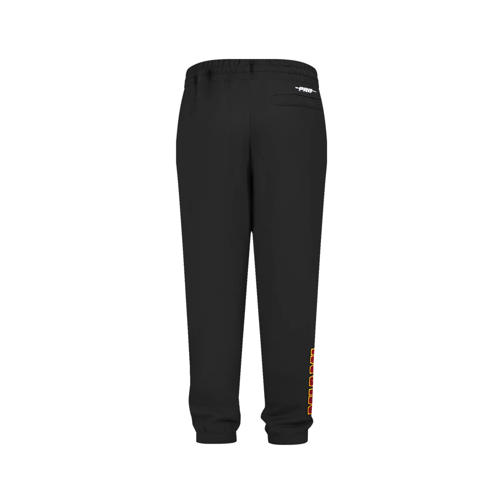 NBA MIAMI HEAT CLASSIC BIG BOYS FLEECE SWEATPANT (BLACK) - Image 4