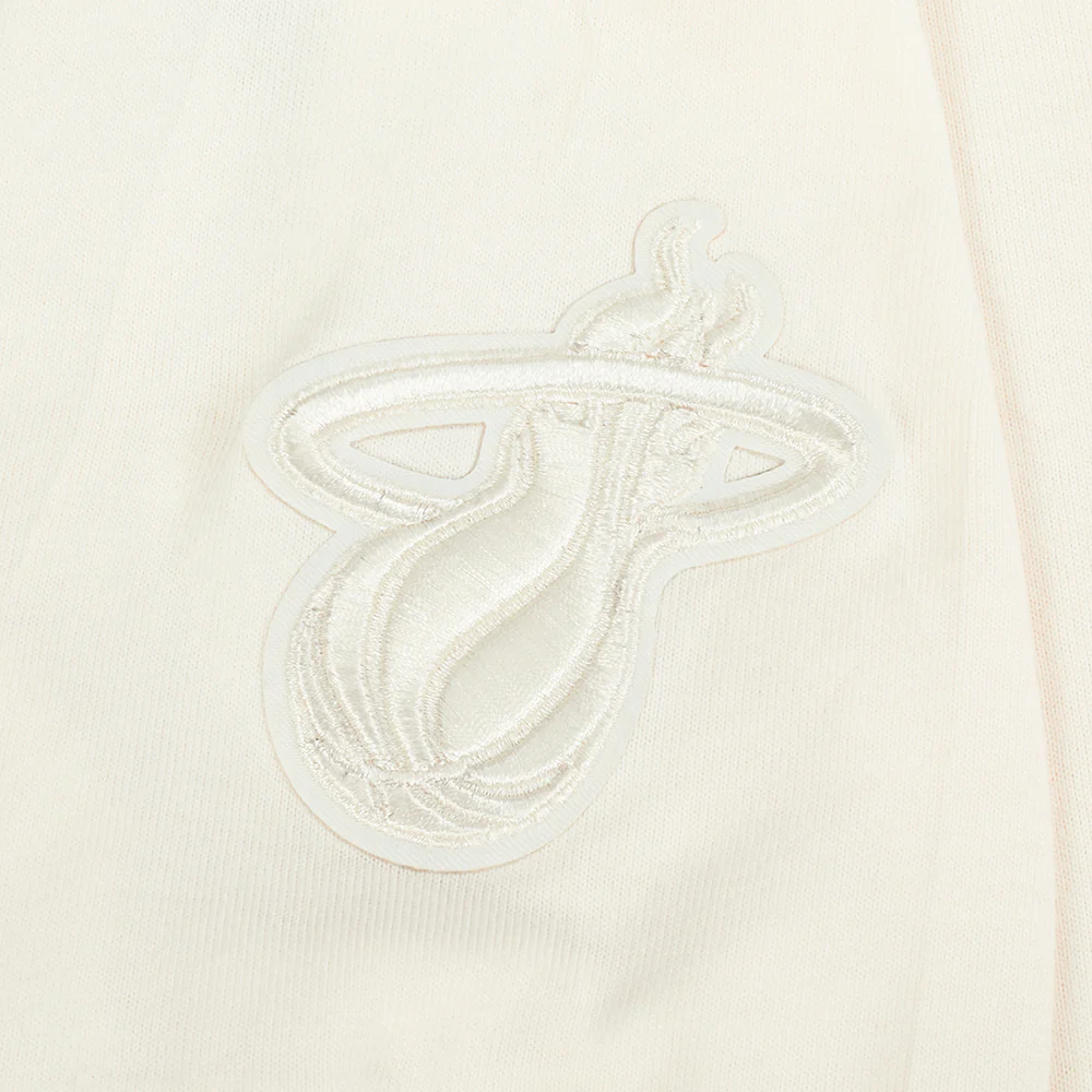 NBA MIAMI HEAT NEUTRAL LITTLE BOYS SHORT SLEEVE TEE (EGGSHELL) - Image 5