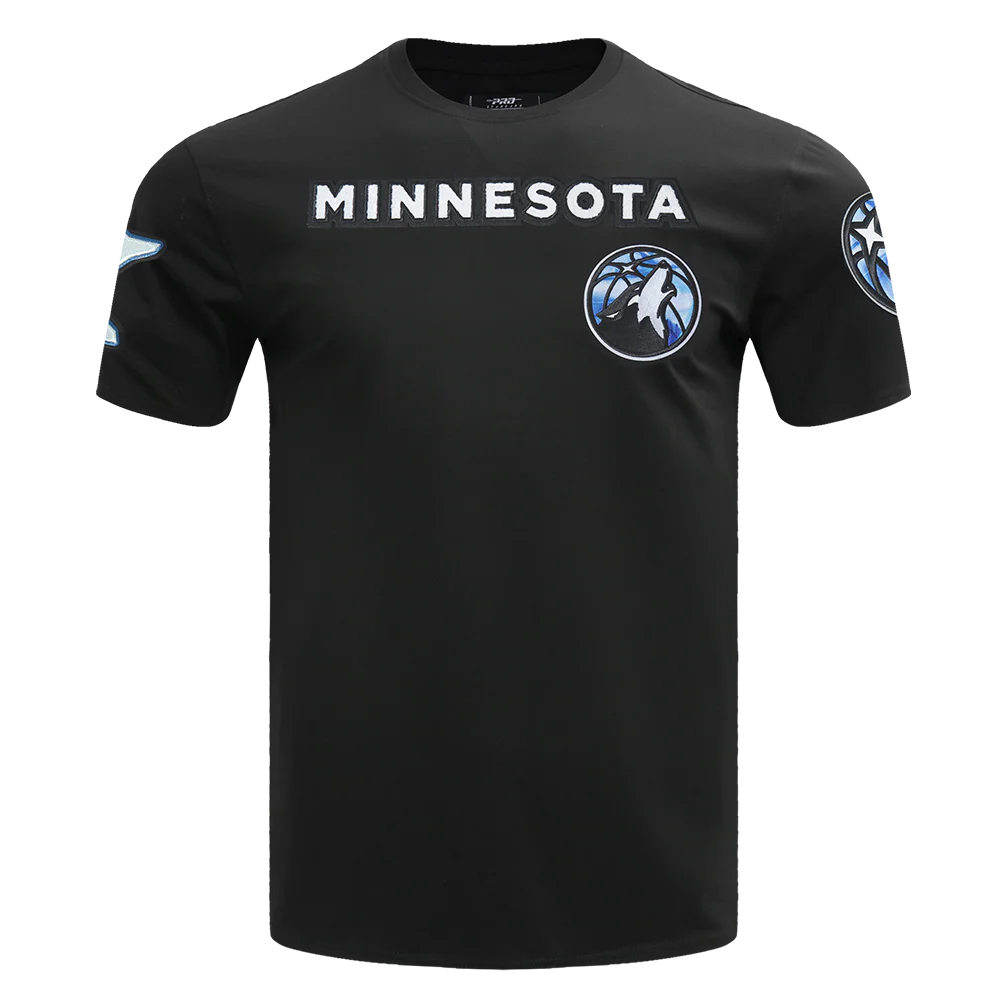 NBA MINNESOTA TIMBERWOLVES CITY EDITION 24-25 MEN'S TEE (BLACK)