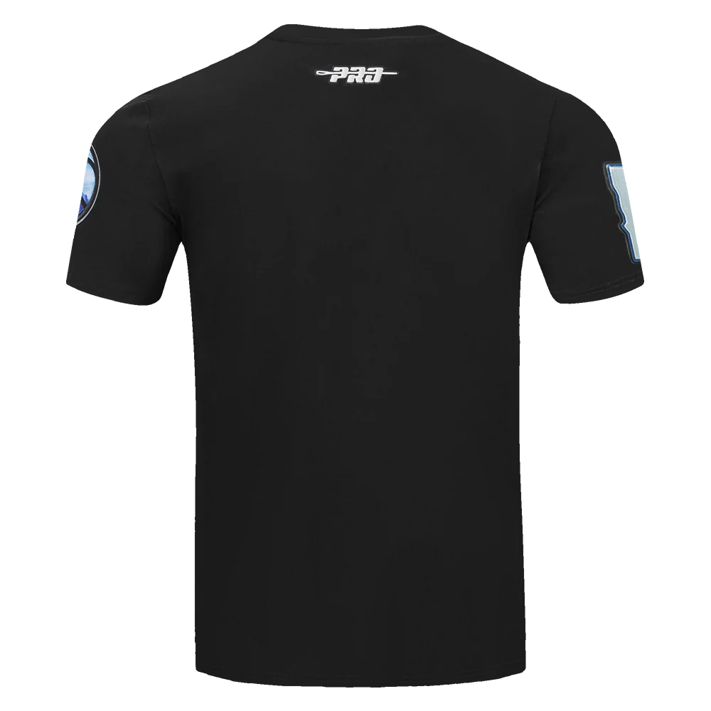 NBA MINNESOTA TIMBERWOLVES CITY EDITION 24-25 MEN'S TEE (BLACK) - Image 3