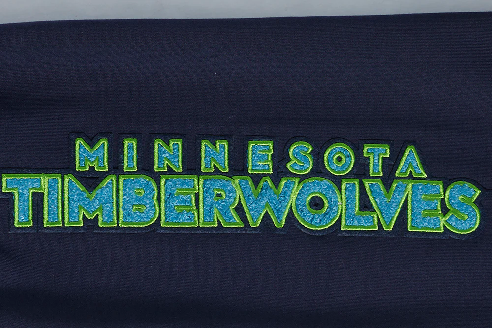 NBA MINNESOTA TIMBERWOLVES CLASSIC CHENILLE MEN'S JOGGER (MIDNIGHT NAVY) - Image 7