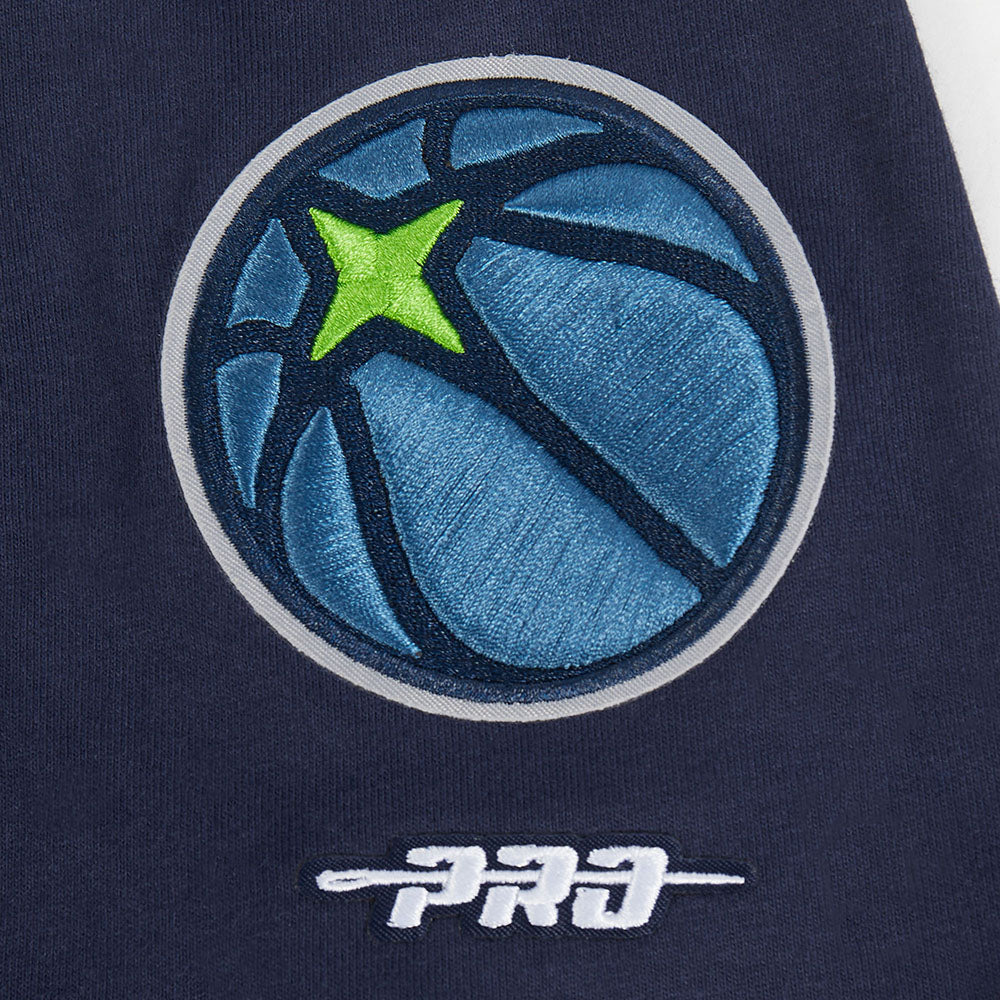 NBA MINNESOTA TIMBERWOLVES CLASSIC BIG BOYS SJ TEE (MIDNIGHT NAVY) - Image 5