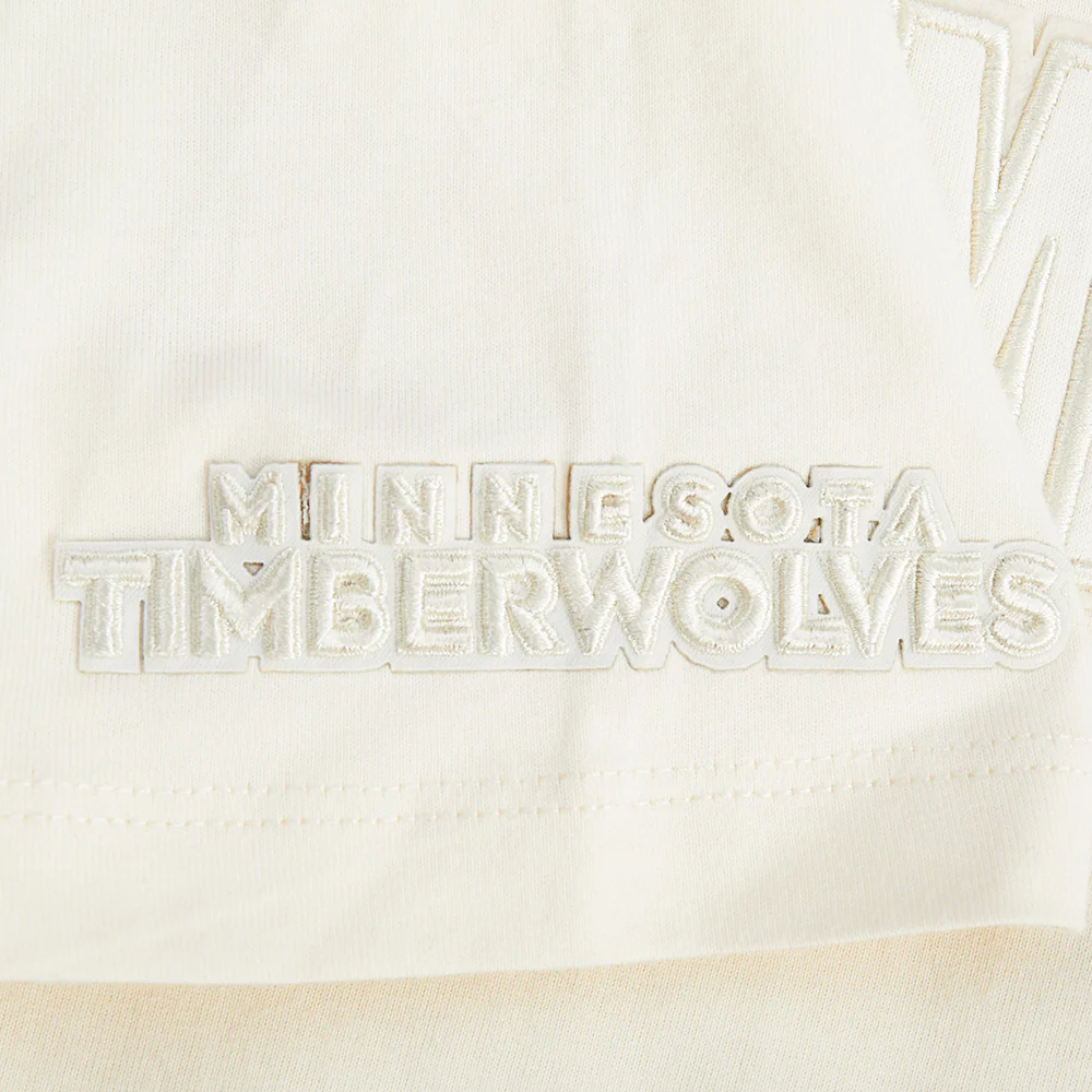 NBA MINNESOTA TIMBERWOLVES ANTHONY EDWARDS #5 NEUTRAL PNN BIG BOY'S SS TEE (EGGSHELL) - Image 5