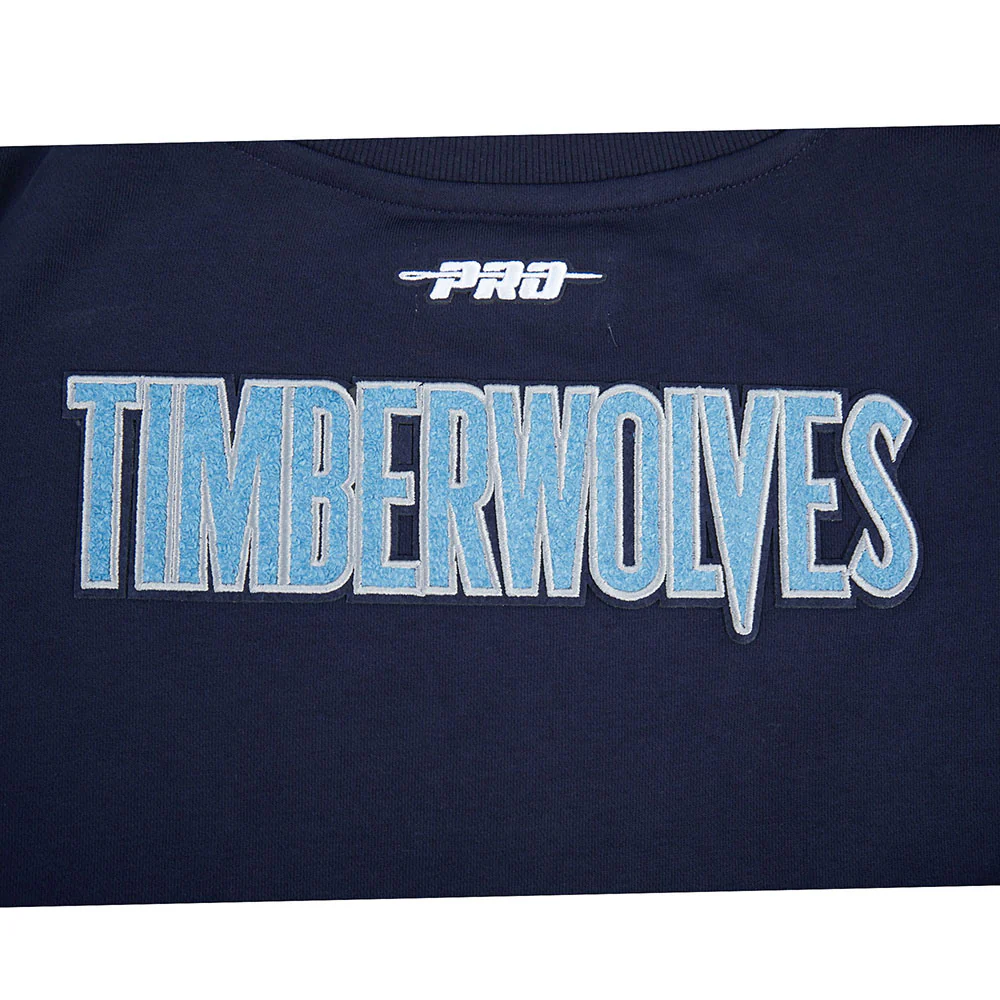NBA MINNESOTA TIMBERWOLVES ANTHONY EDWARDS #5 CLASSIC PNN WOMEN'S FLC (MIDNIGHT NAVY) - Image 7
