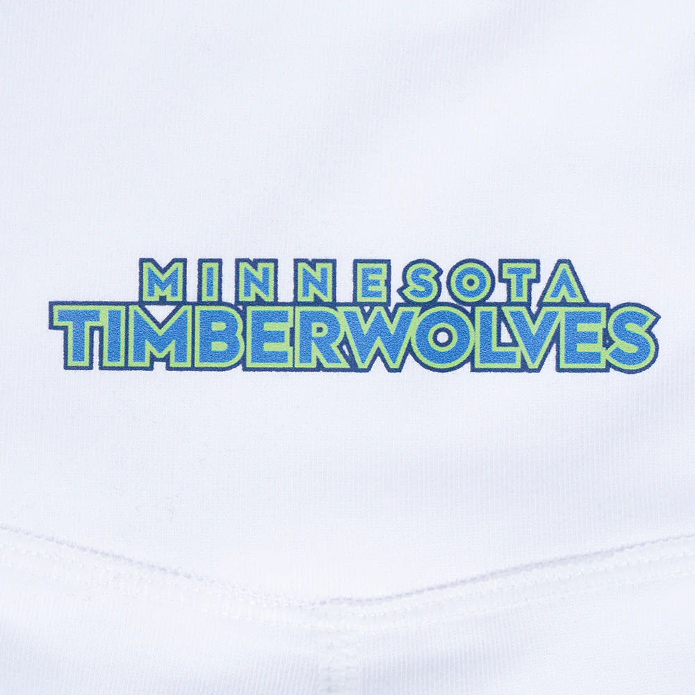 NBA MINNESOTA TIMBERWOLVES CLASSIC WOMEN'S JERSEY LEGGING (WHITE) - Image 7