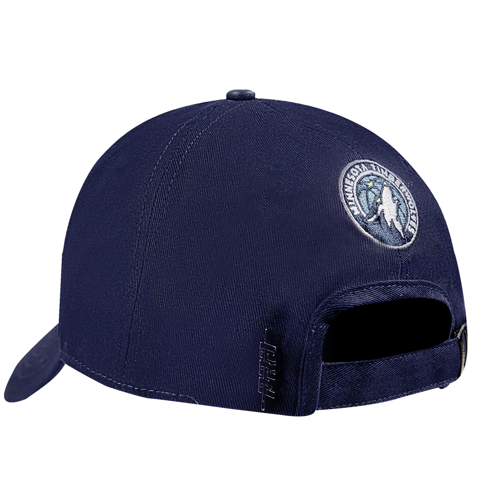 NBA MINNESOTA TIMBERWOLVES JEWELS WOMEN'S DAD HAT (MIDNIGHT NAVY) - Image 3