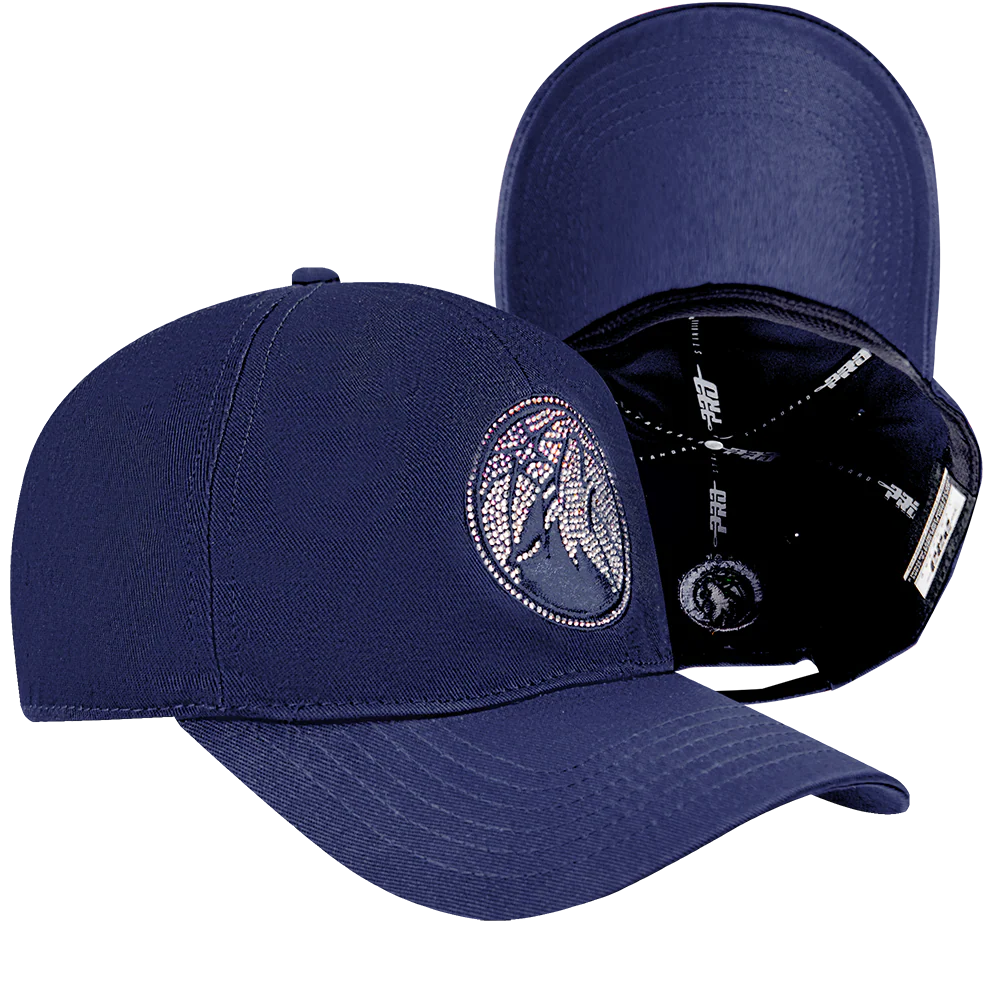 NBA MINNESOTA TIMBERWOLVES JEWELS WOMEN'S DAD HAT (MIDNIGHT NAVY) - Image 7