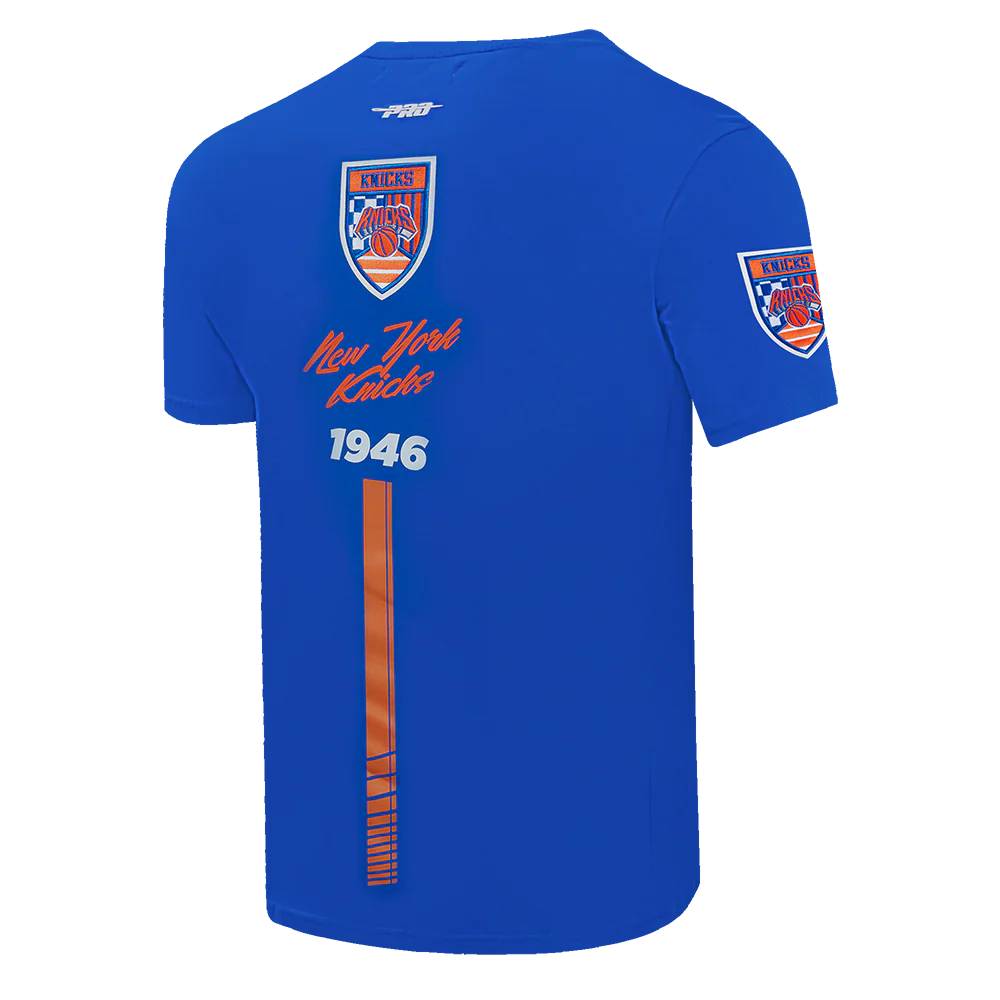 NBA NEW YORK KNICKS FAST LANE MULTI SINGLE JERSEY MEN'S TEE (ROYAL BLUE) - Image 4