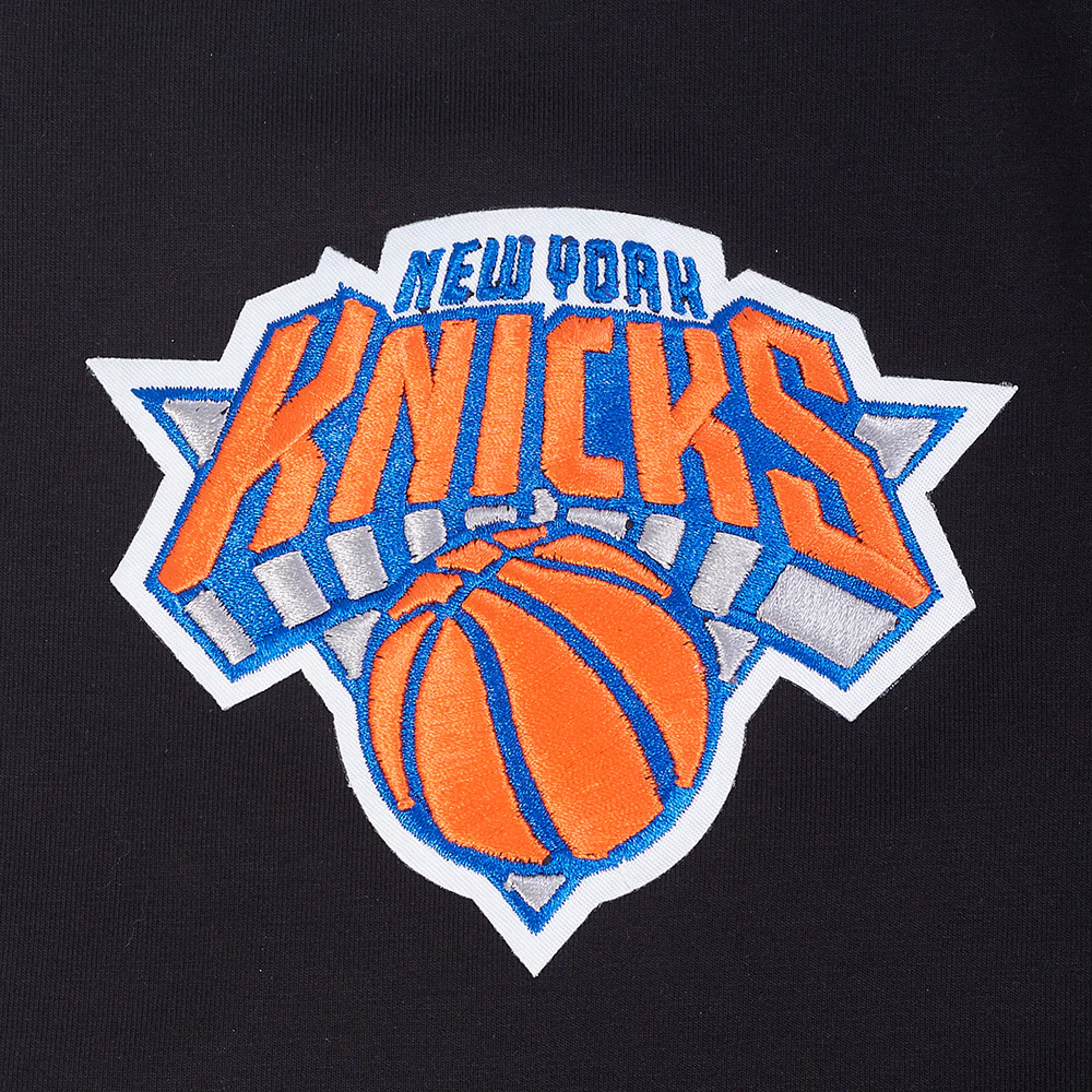 NBA NEW YORK KNICKS UNDER THE LIGHTS MEN'S SINGLE JERSEY TEE (BLACK) - Image 6