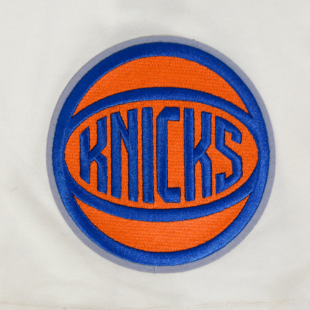 NBA NEW YORK KNICKS CHROME MEN'S COTTON JERSEY DROP SHOULDER TEE (EGGSHELL) - Image 6