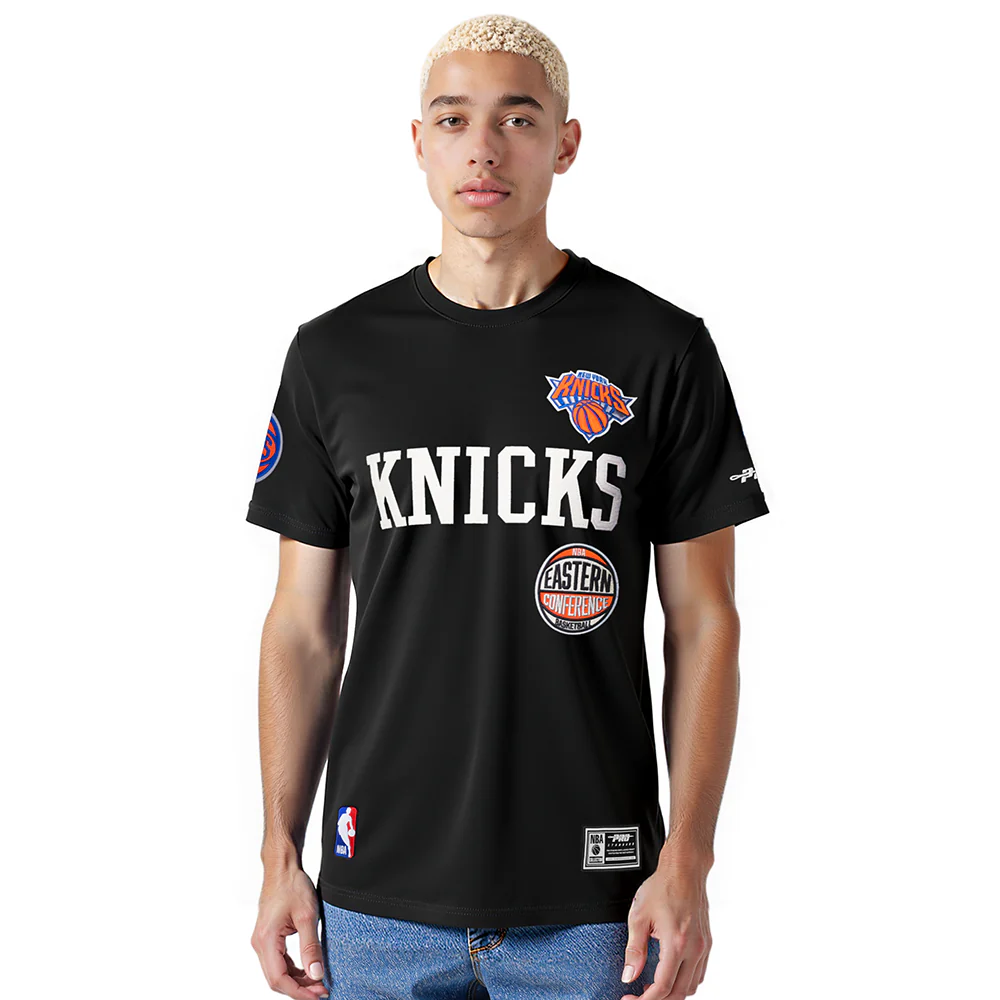NBA NEW YORK KNICKS MODERN ORIGINALS MEN'S SJ TEE (BLACK)