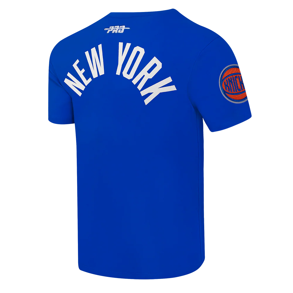 NBA NEW YORK KNICKS MODERN ORIGINALS MEN'S SJ TEE (ROYAL BLUE) - Image 6