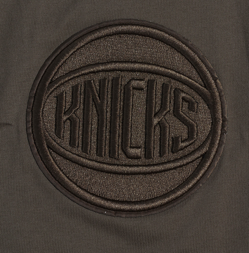 NBA NEW YORK KNICKS NEUTRAL MEN'S DROP SHOULDER TEE (DARK TAUPE) - Image 6