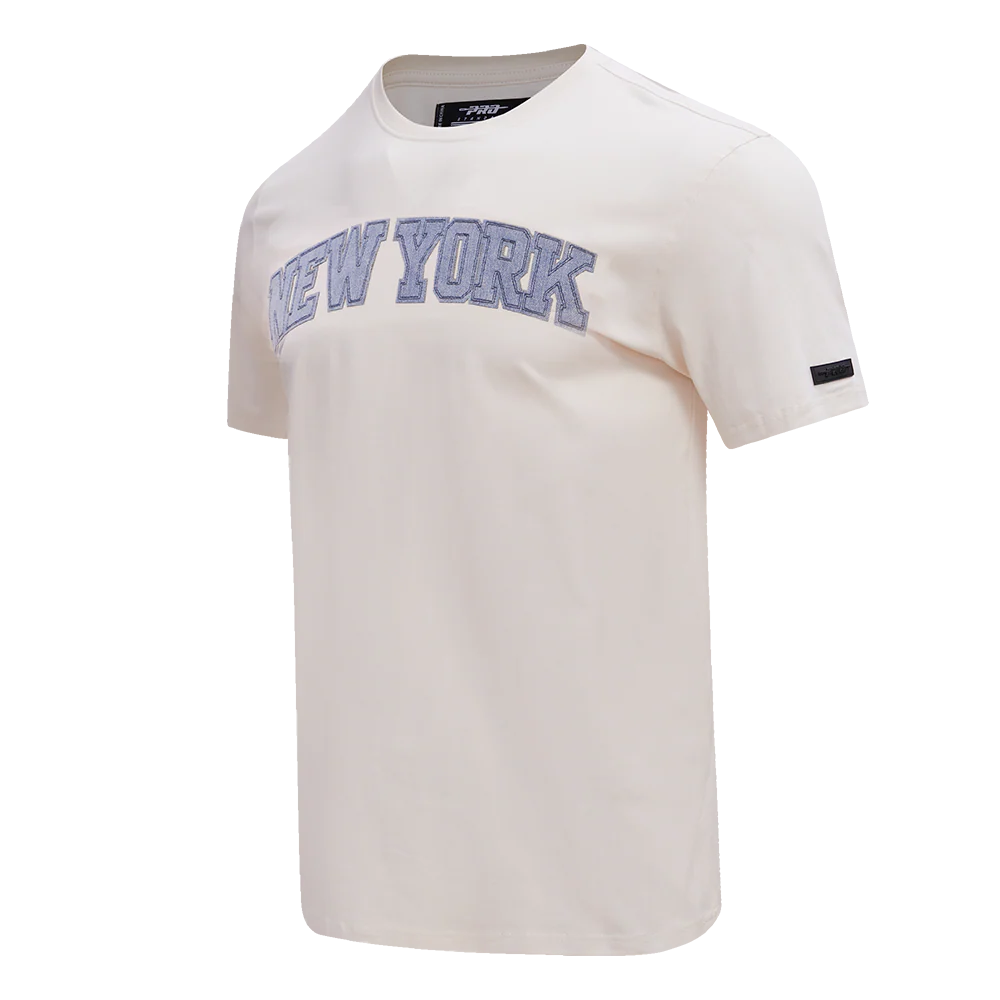 NBA NEW YORK KNICKS VARSITY BLUES MEN'S TEE (LINEN) - Image 2