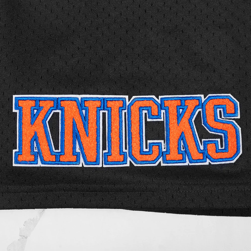NBA NEW YORK KNICKS SOUVENIR MEN'S MESH SHORT (BLACK) - Image 12