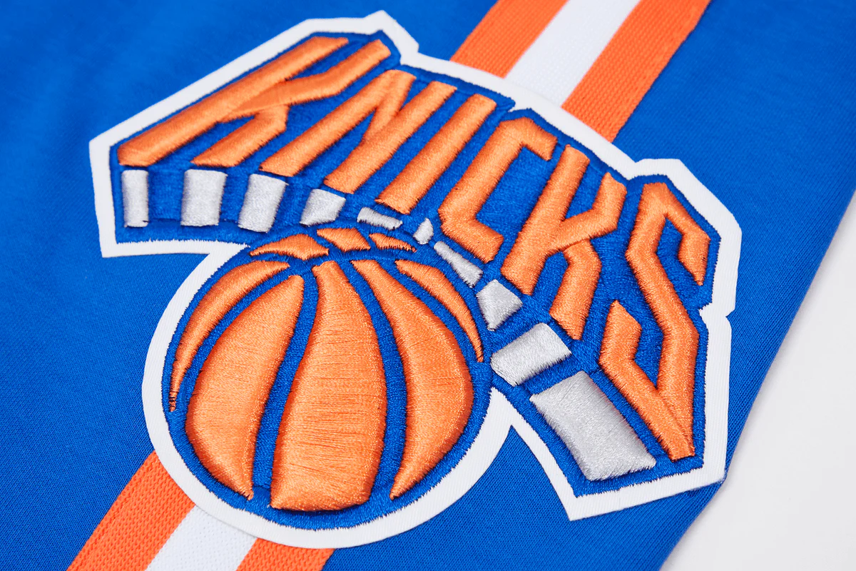 NBA NEW YORK KNICKS CLASSIC CHENILLE MEN'S SHORT (ROYAL BLUE) - Image 6