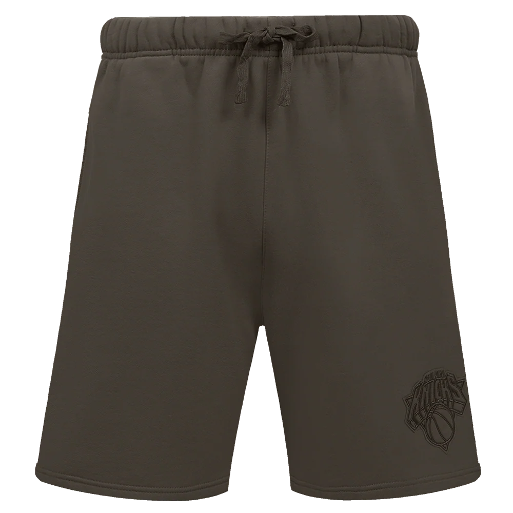 NBA NEW YORK KNICKS NEUTRAL MEN'S SHORT (DARK TAUPE) - Image 2