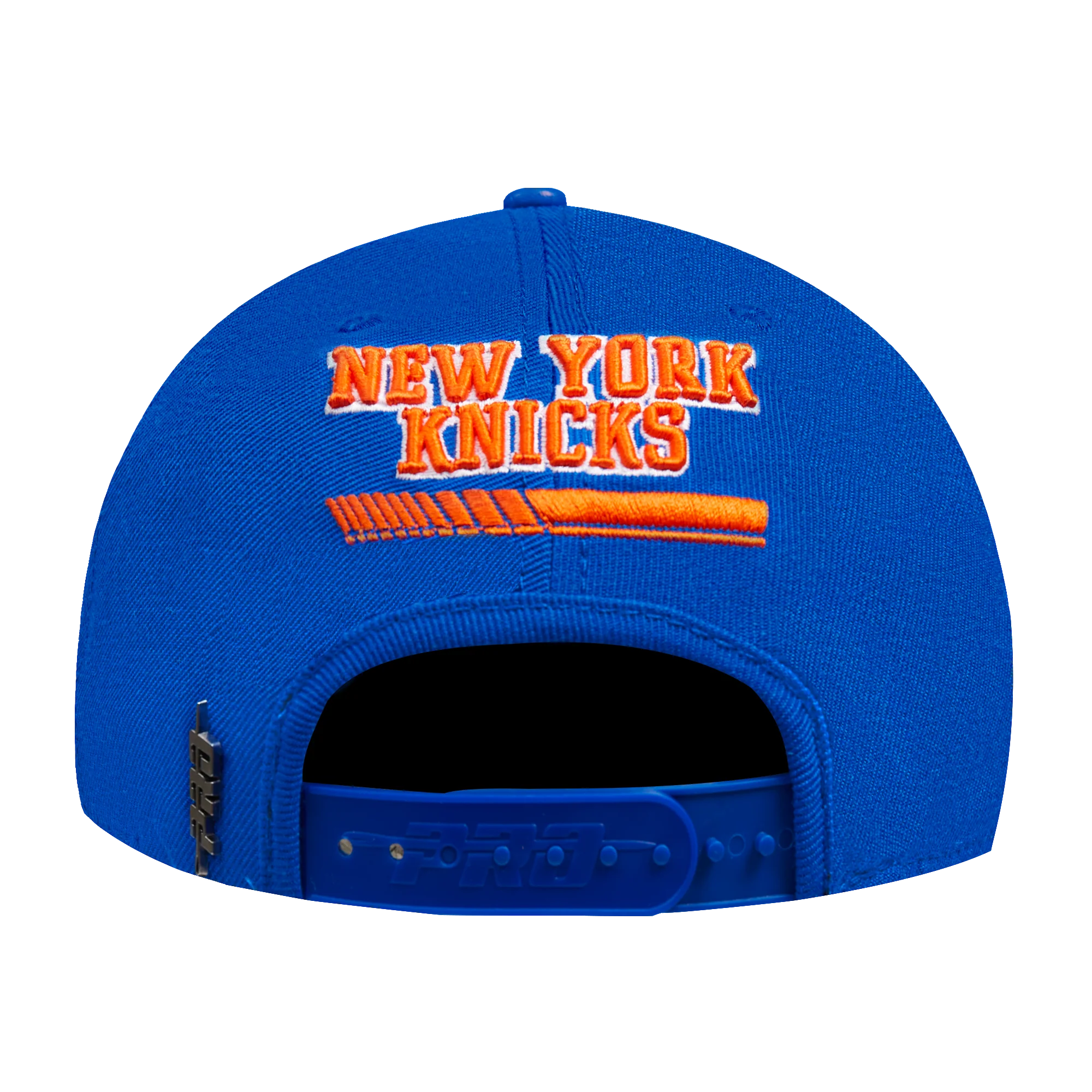 NBA NEW YORK KNICKS FAST LANE WOOL SNAPBACK HAT (ROYAL BLUE) - Image 4