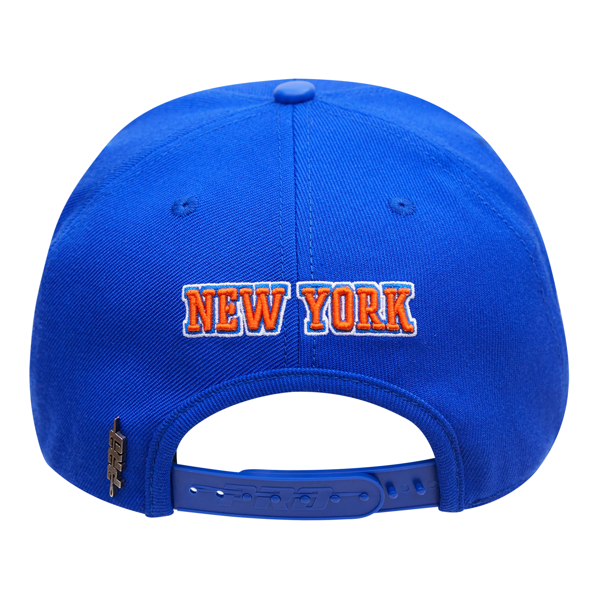NBA NEW YORK KNICKS LOGO UNISEX SNAPBACK HAT CAMO (ROYAL BLUE/CAMO) - Image 4