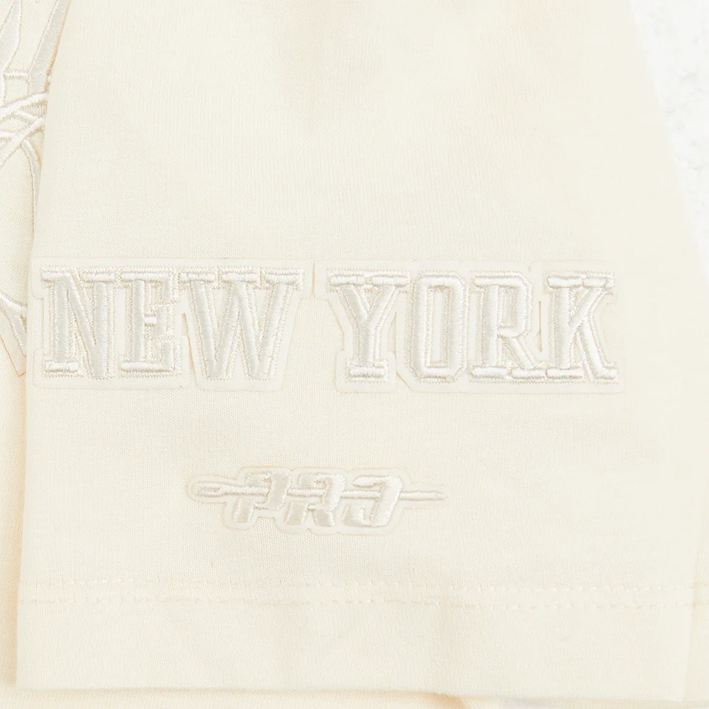 NBA NEW YORK KNICKS NEUTRAL BIG BOYS SHORT SLEEVE TEE (EGGSHELL) - Image 7