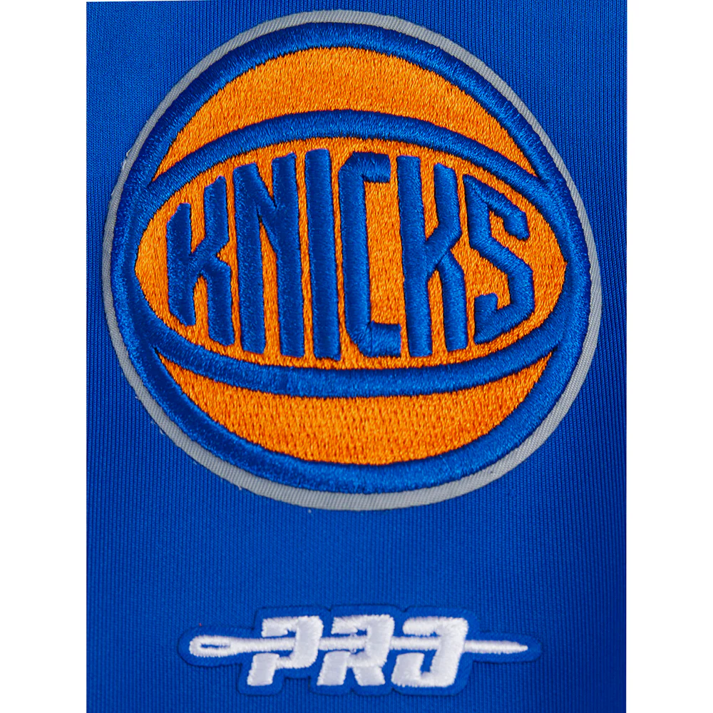 NBA NEW YORK KNICKS CLASSIC BIG BOYS TRACK JACKET (ROYAL BLUE/ORANGE) - Image 8