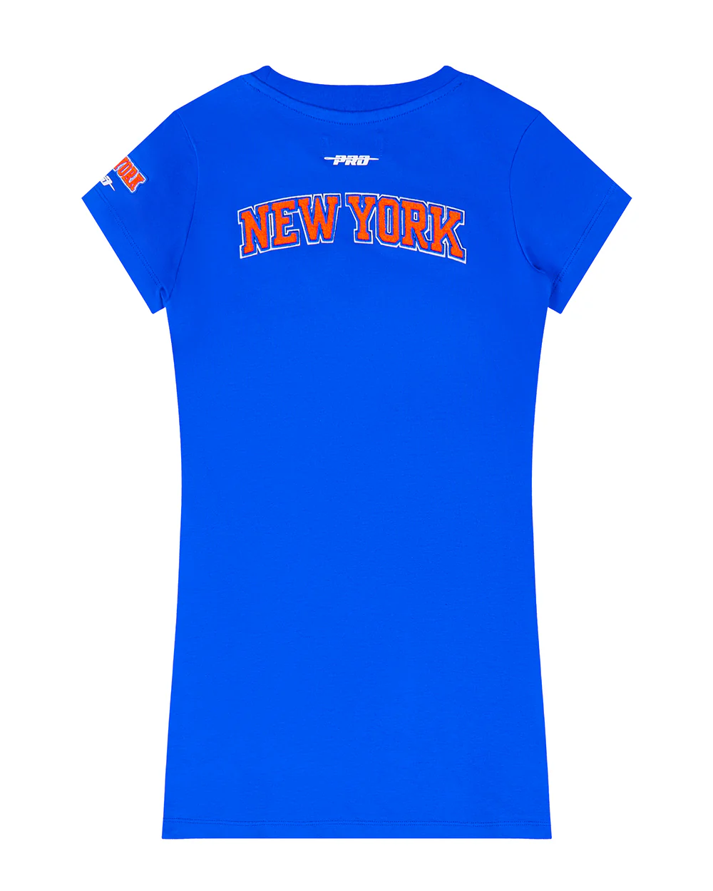 NBA NEW YORK KNICKS CLASSIC BIG GIRLS TEE DRESS (ROYAL BLUE) - Image 2