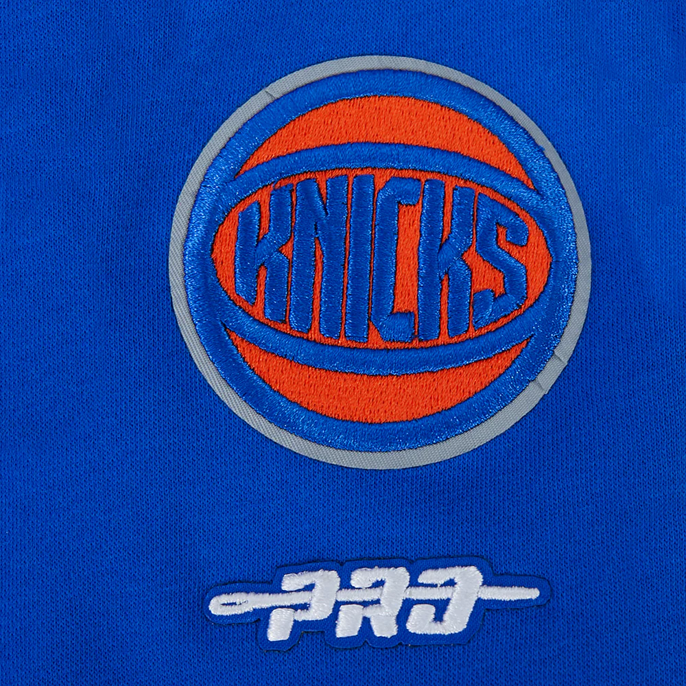 NEW YORK KNICKS CLASSIC BIG GIRL'S FLC CREWNECK (ROYAL BLUE) - Image 6