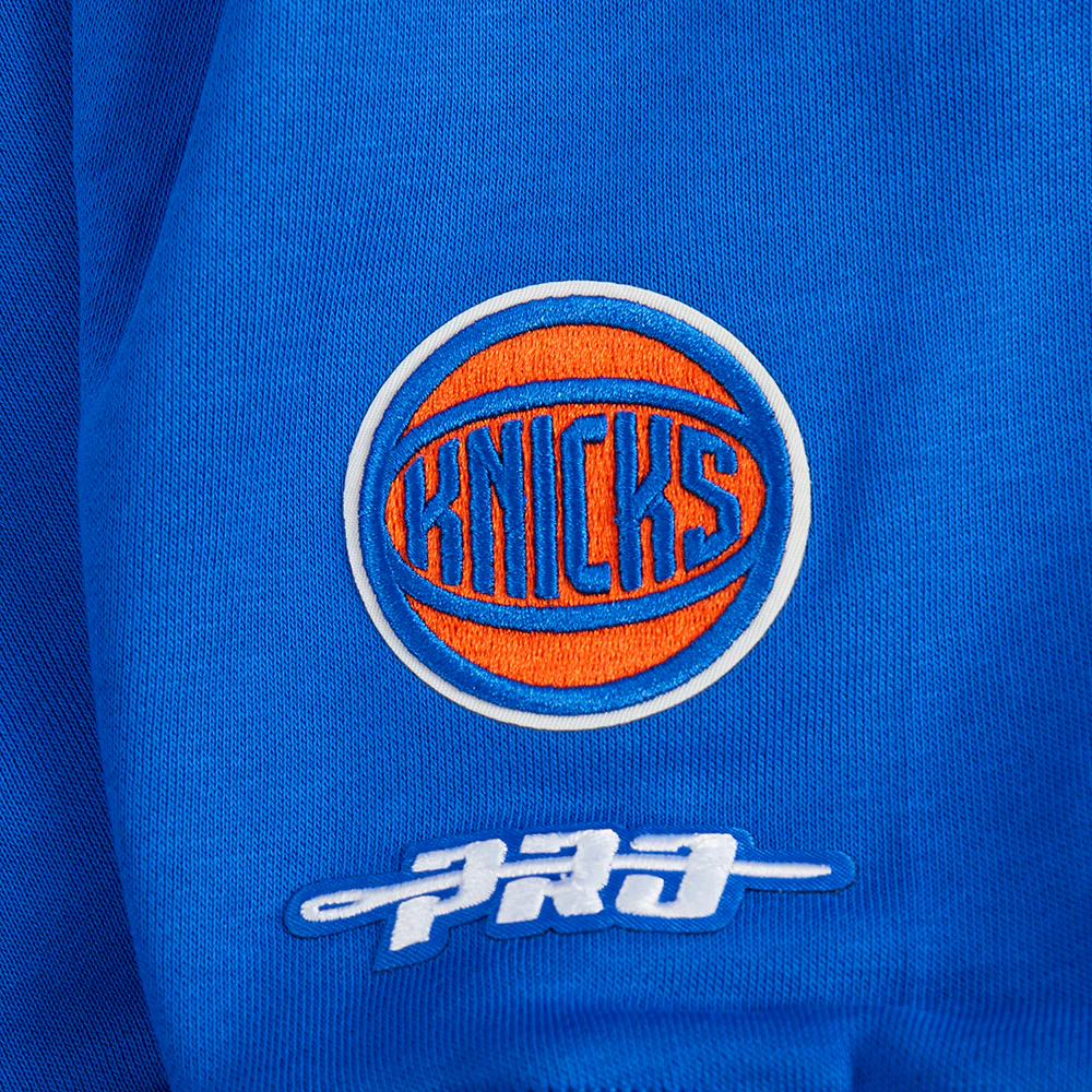NBA NEW YORK KNICKS WINGSPAN WOMEN'S FLEECE CREWNECK (ROYAL BLUE) - Image 8
