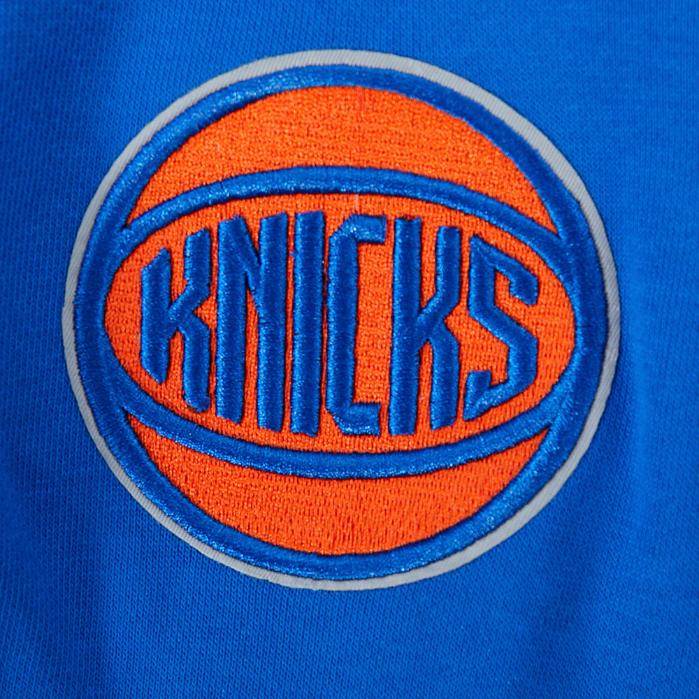 NBA NEW YORK KNICKS BEST OF WOMEN'S FLC FZ HOODIE (ROYAL BLUE) - Image 7