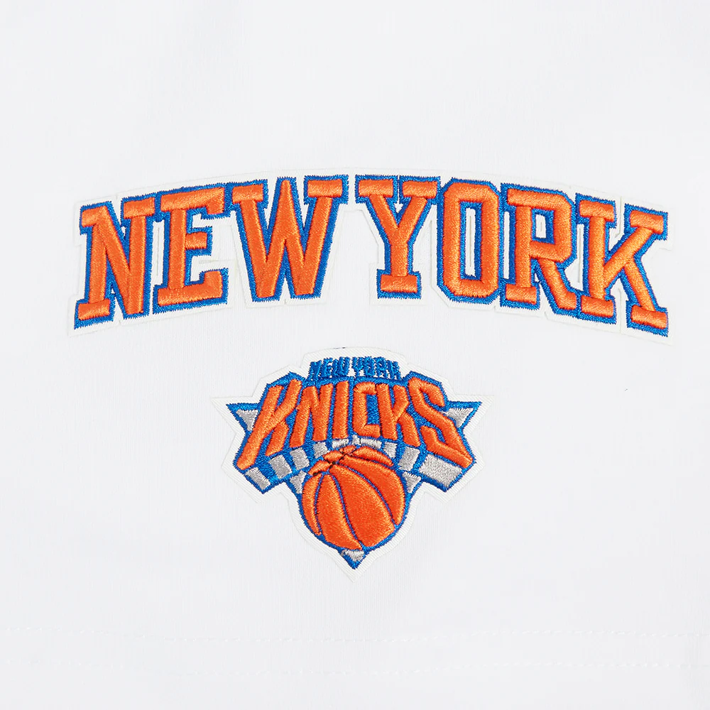 NBA NEW YORK KNICKS CLASSIC WOMEN'S FLEECE SHORT (WHITE) - Image 5