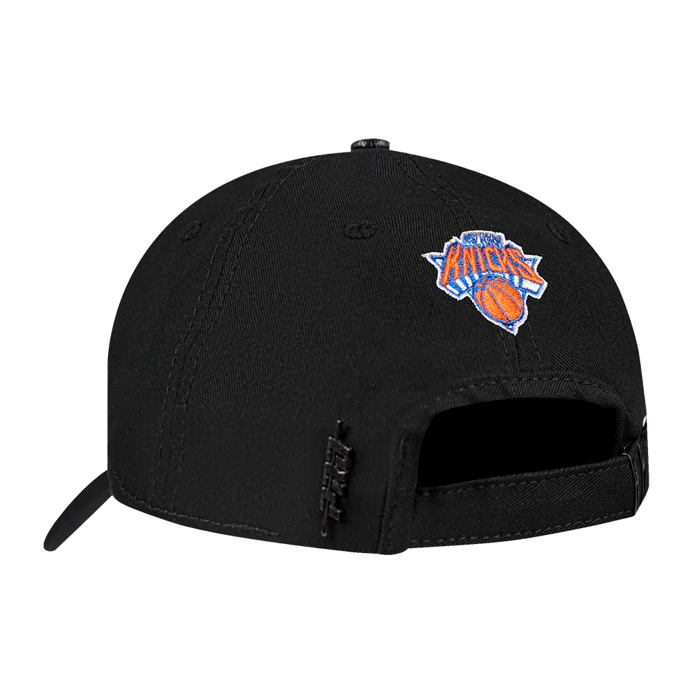 NBA NEW YORK KNICKS JEWELS WOMEN'S DAD HAT (BLACK) - Image 3