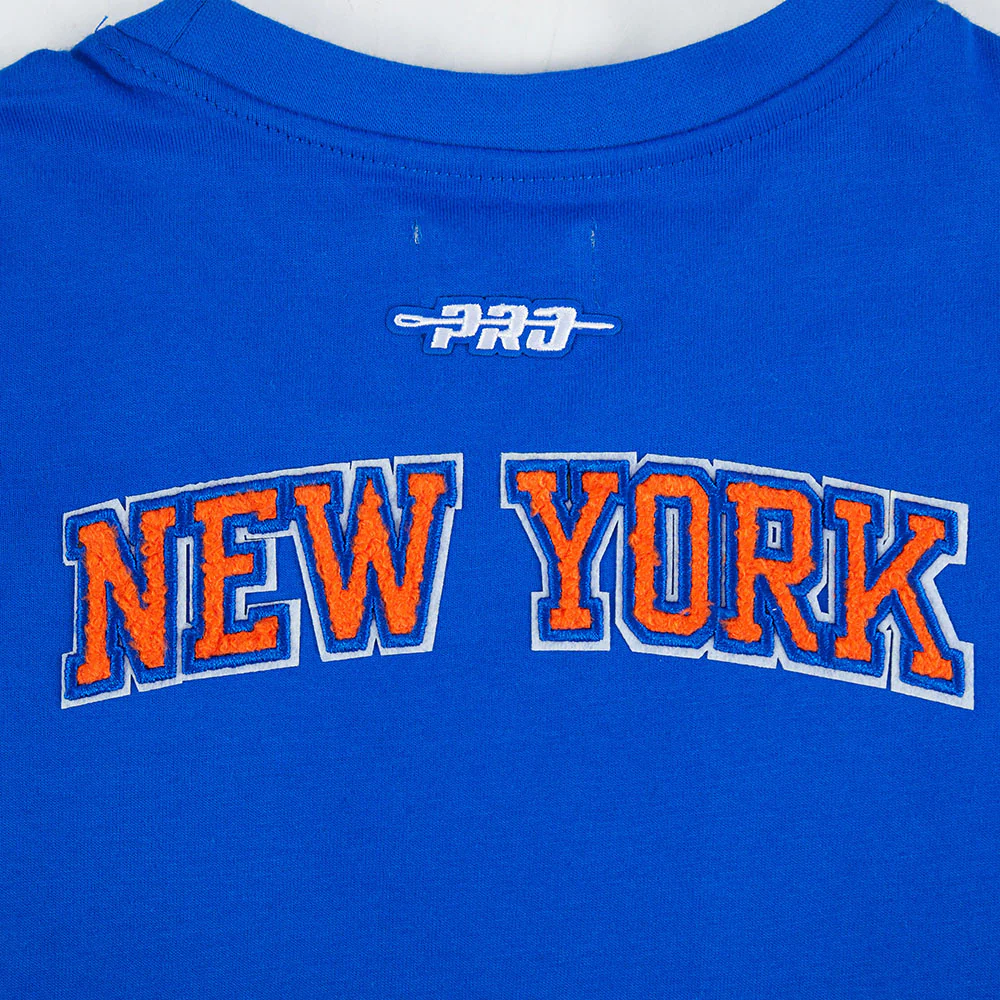 NBA NEW YORK KNICKS CLASSIC LITTLE GIRLS TEE DRESS (ROYAL BLUE) - Image 5