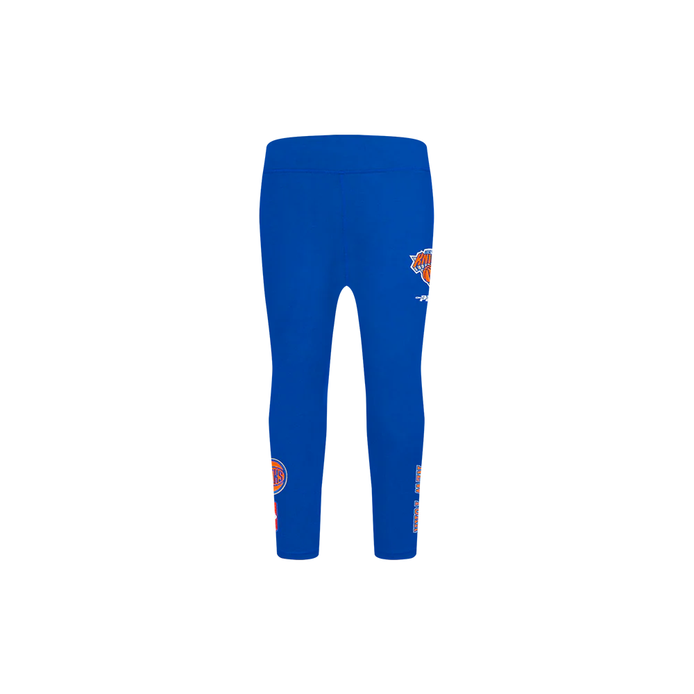 NBA NEW YORK KNICKS CLASSIC TODDLER GIRLS LEGGING (ROYAL BLUE) - Image 2
