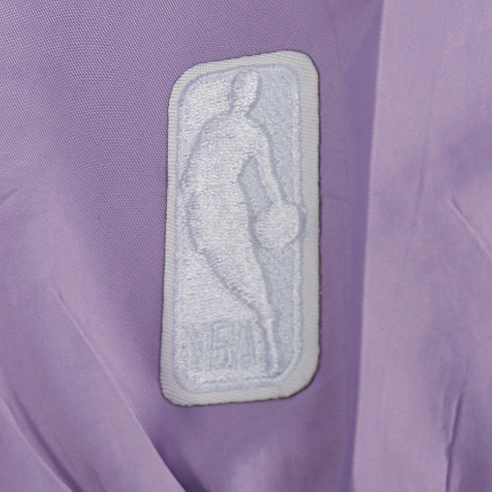 NBA NEW YORK KNICKS HOLOGRAM WOMEN'S 1/2 ZIP WIND JACKET (IRIDESCENT) - Image 6