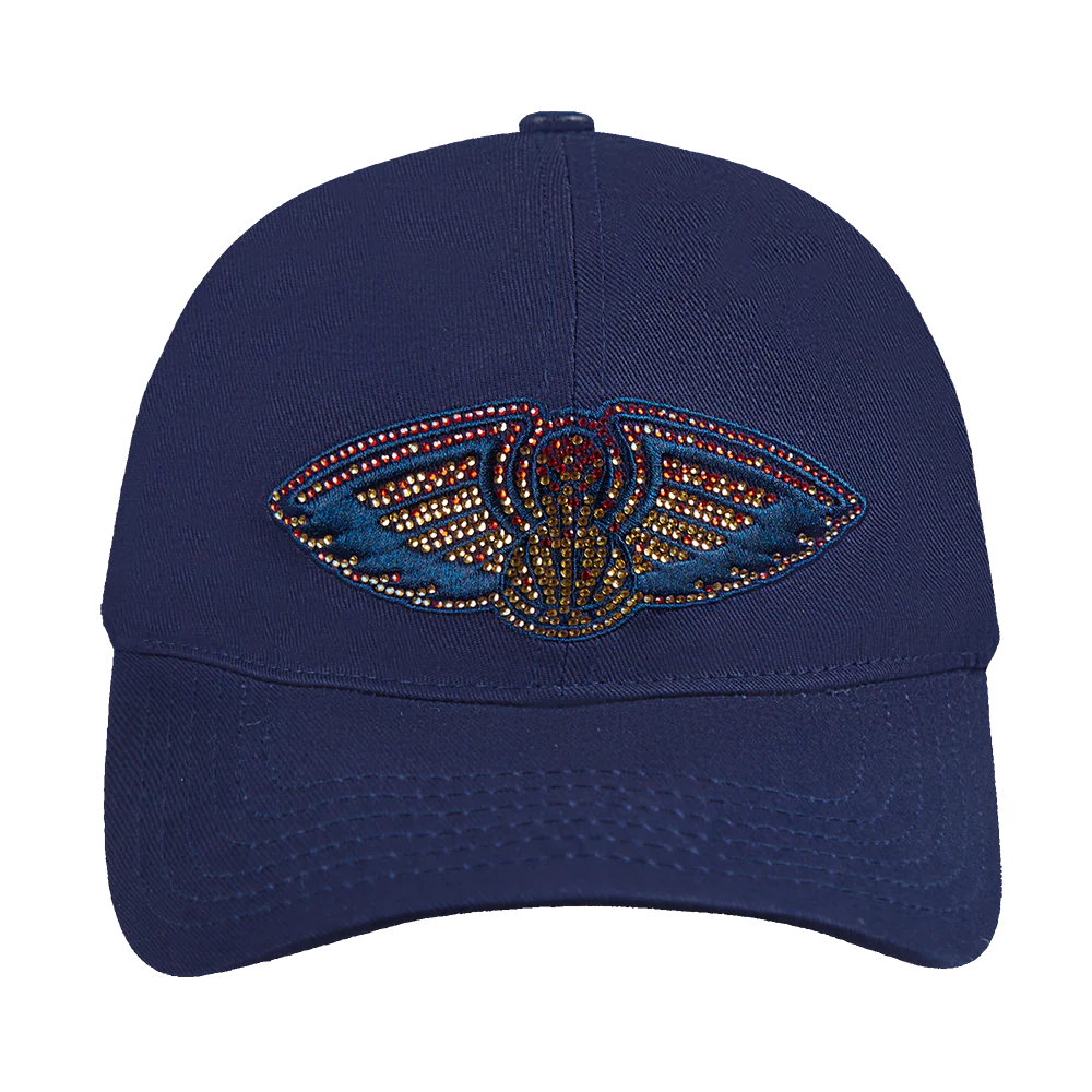 NBA NEW ORLEANS PELICANS JEWELS WOMEN'S DAD HAT (MIDNIGHT NAVY)