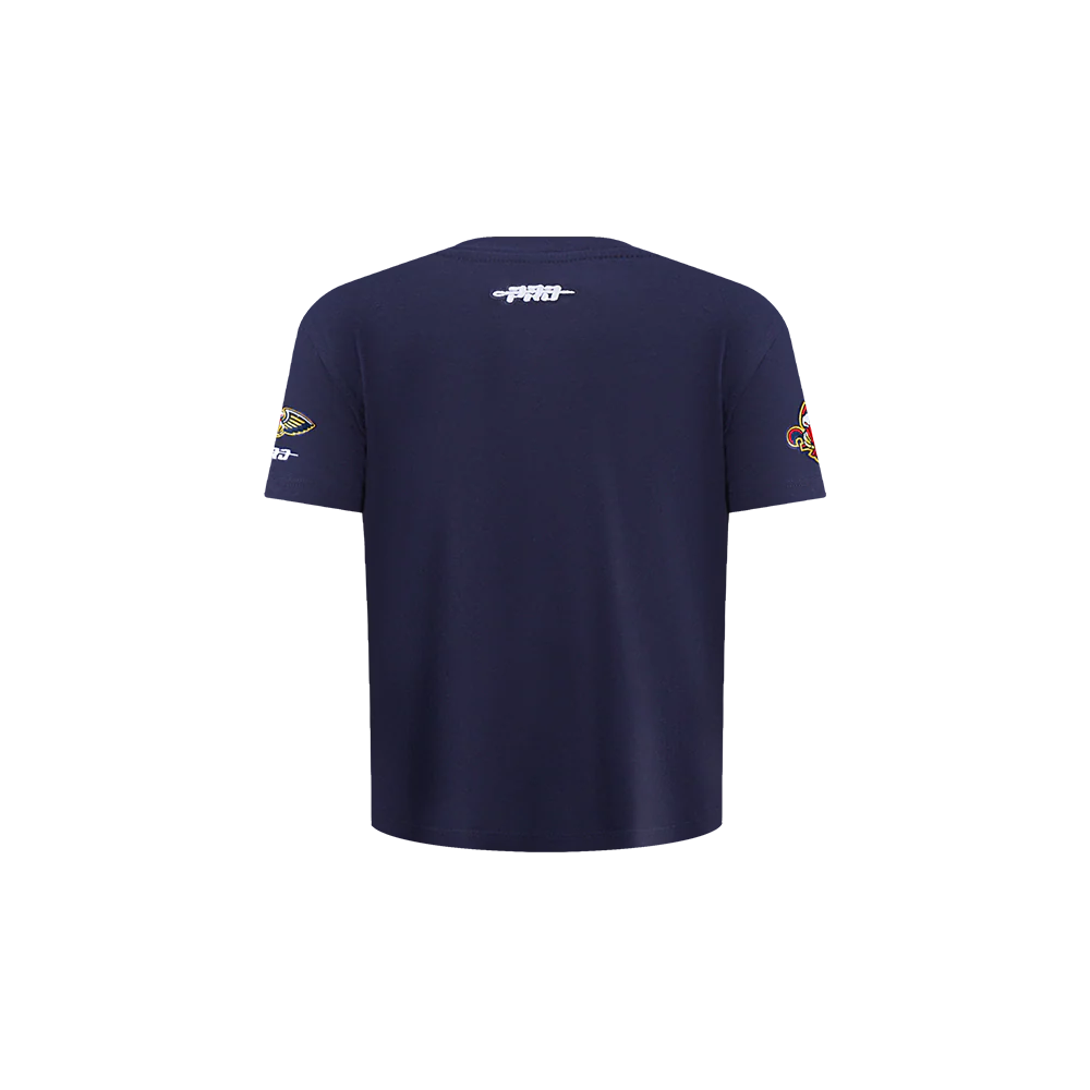 NBA NEW ORLEANS PELICANS CLASSIC TODDLER BOYS SS TEE (MIDNIGHT NAVY) - Image 3