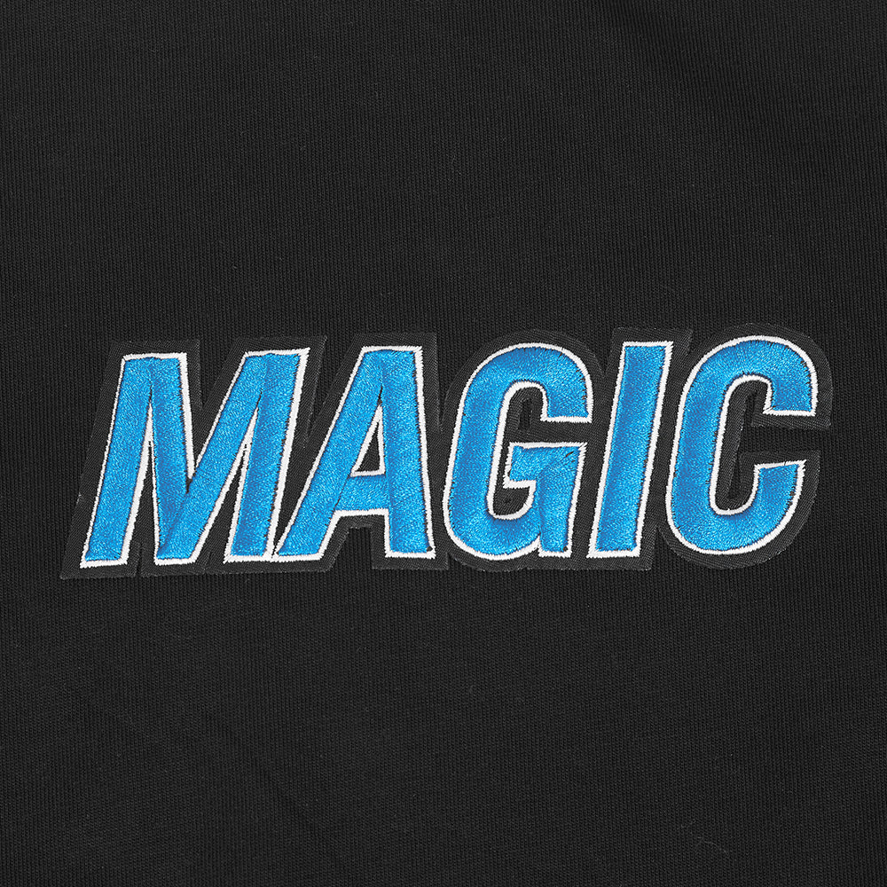 NBA ORLANDO MAGIC WINGSPAN MEN'S DROP SHOULDER LS TEE (BLACK) - Image 8